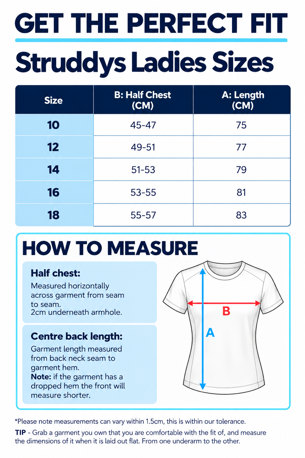 Sizing Chart Sizing Chart