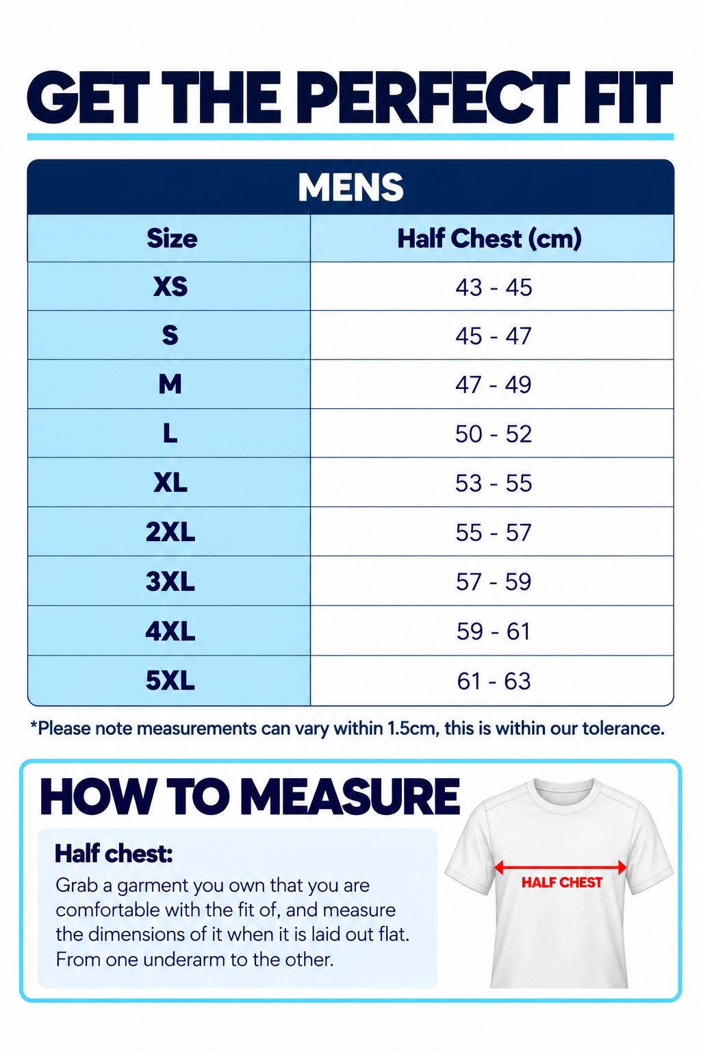 Sizing Chart Sizing Chart